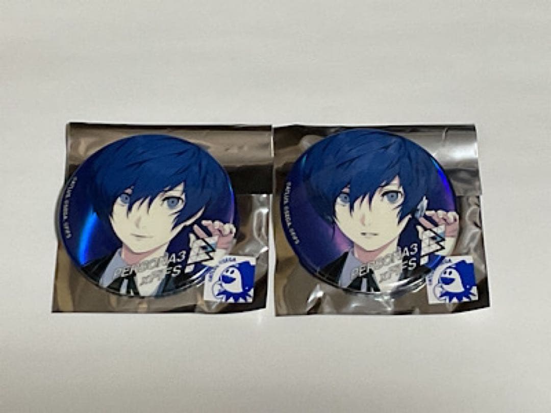 ペルソナ FiFS トレーディング缶バッジ ベルベットブルー 結城理 2種