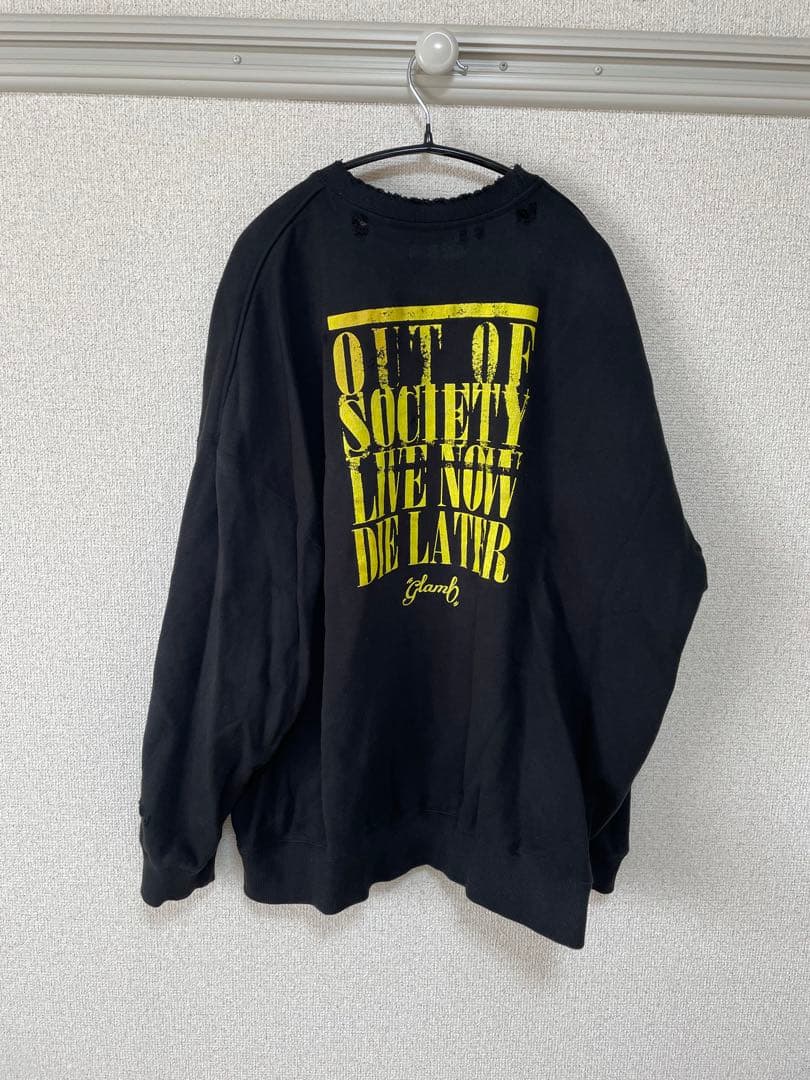 glamb/トレーナー スウェット Out of Society Sweat of Society