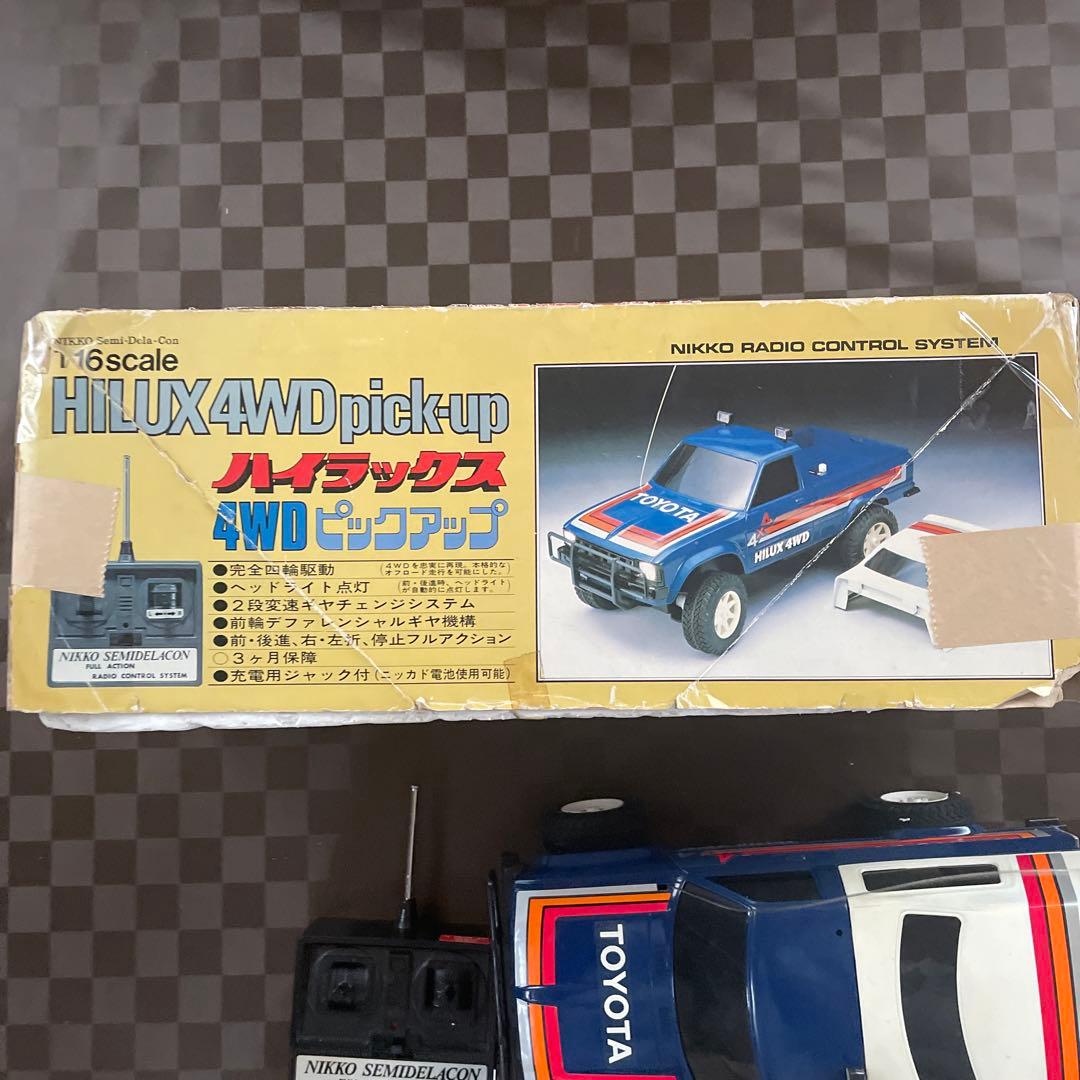 ニッコー ハイラックス 4WD ピックアップ 1/16 ラジコン【ジャンク