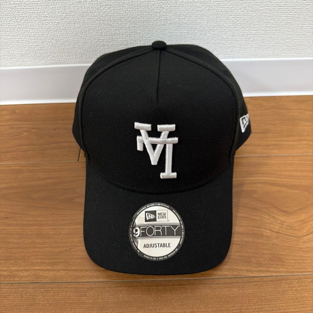 ニューエラ ロサンゼルス ドジャース 逆ロゴ 9FORTY ブラック×ホワイト 最終価格】ニューエラ ドジャース LA逆ロゴ 9FORTY ブラック×ホワイト