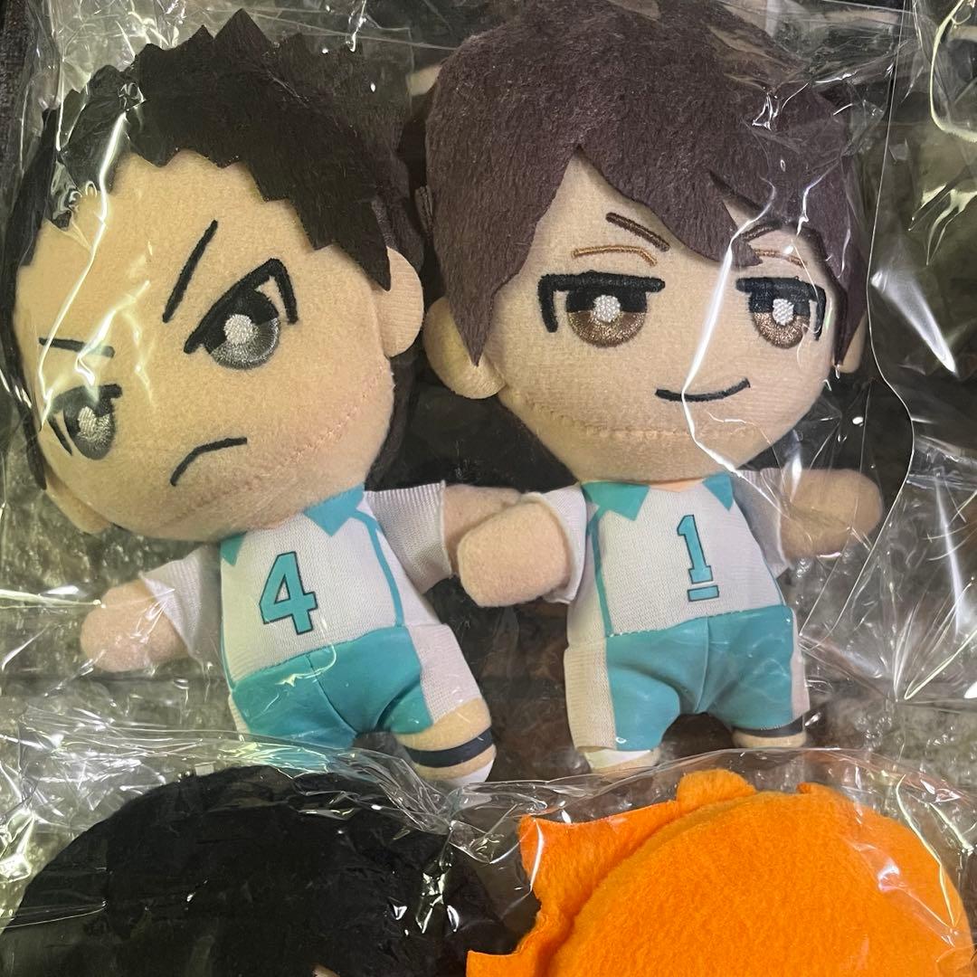 ハイキュー‼︎ ともぬい コンプ セット 18種 烏野 稲荷崎 青葉城西 梟