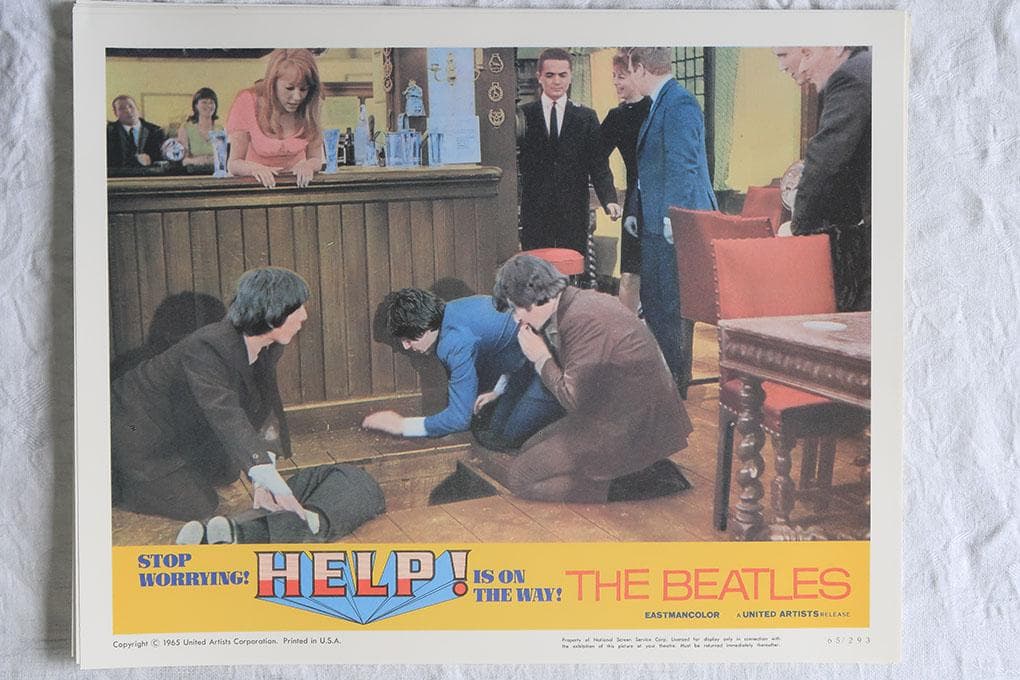 ビートルズ HELP! 4人はアイドル スチールプリント 8枚セット - メルカリ