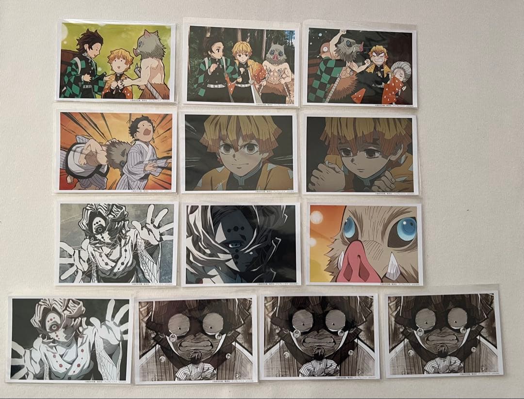 鬼滅の刃　場面写ブロマイド　かまぼこ　累　13枚セット WEBSHOPより】 テレビアニメ「鬼滅の刃」刀鍛冶の里編 -リアルタイム