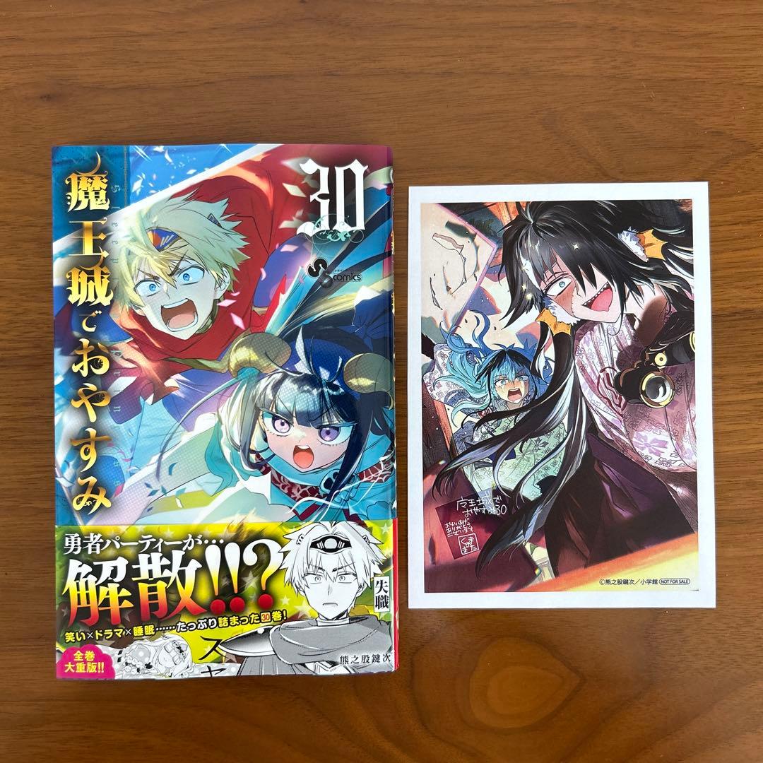 魔王城でおやすみ 30巻 アニメイト特典付き - メルカリ