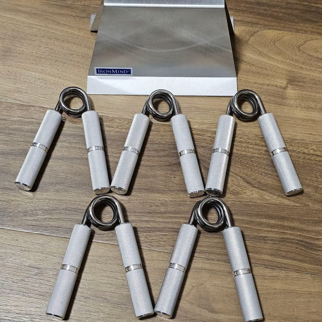 キャプテンズオブクラッシュ COC ハンドグリッパー 5本 キャディ ハンドグリップ アイアンマインド COC ハンドグリッパー キャプテンズ