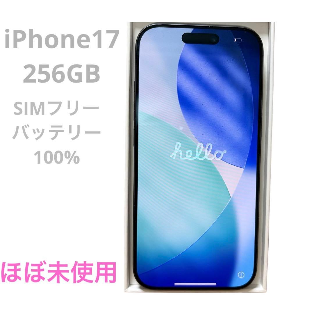 iPhone17 256GB ブラック SIMフリー ほぼ未使用 美品　セール中 iPhone 17 「新品・未開封品」 SIMフリー 256GB ブラック : Quality