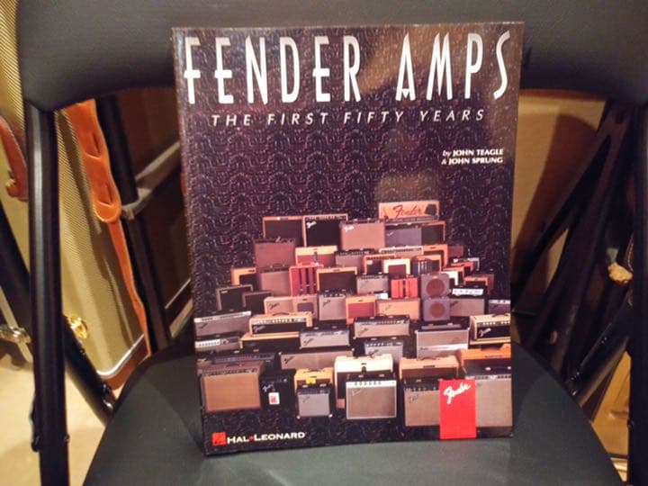 最終値下げ FENDER　AMPS　THE　FIRST　FIFTY　洋書 Fender Amps : The First Fifty Years by John Sprung and John Teagle
