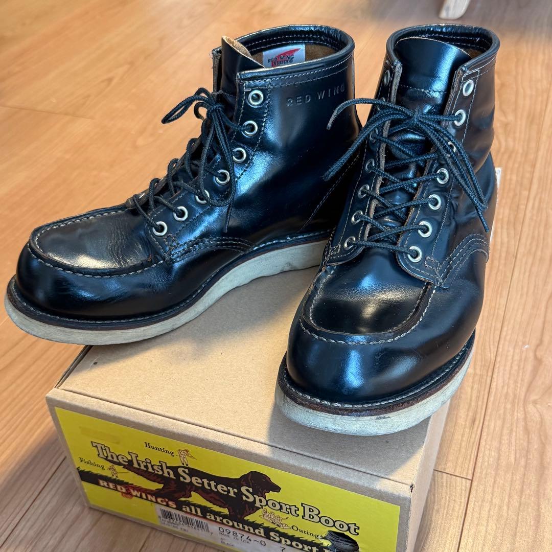 廃盤】RED WING 9874 アイリッシュセッター(茶芯) - メルカリ