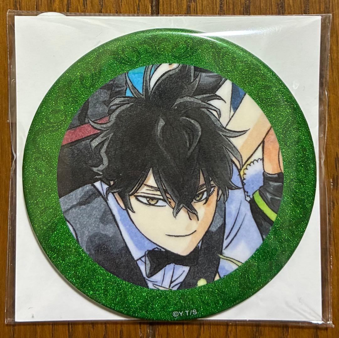 ブラッククローバー 10th グリッター缶バッジ ユノ - メルカリ