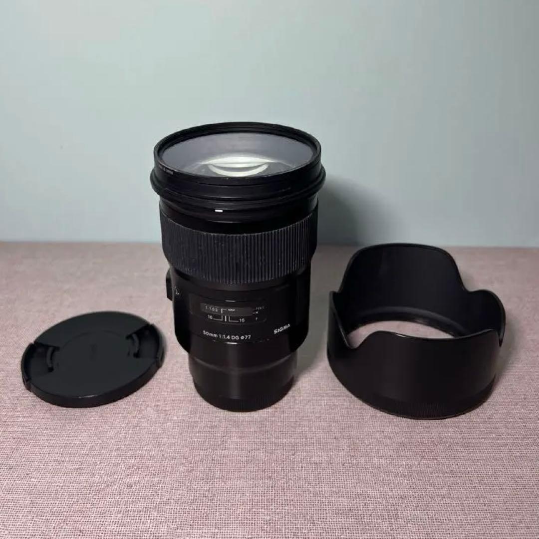 【中古】SIGMA 50mm F1.4 DG HSM Artソニー用 フルサイズ シグマ（SIGMA） 中古 1年保証 美品 SIGMA Art 50mm F1.4 DG HSM