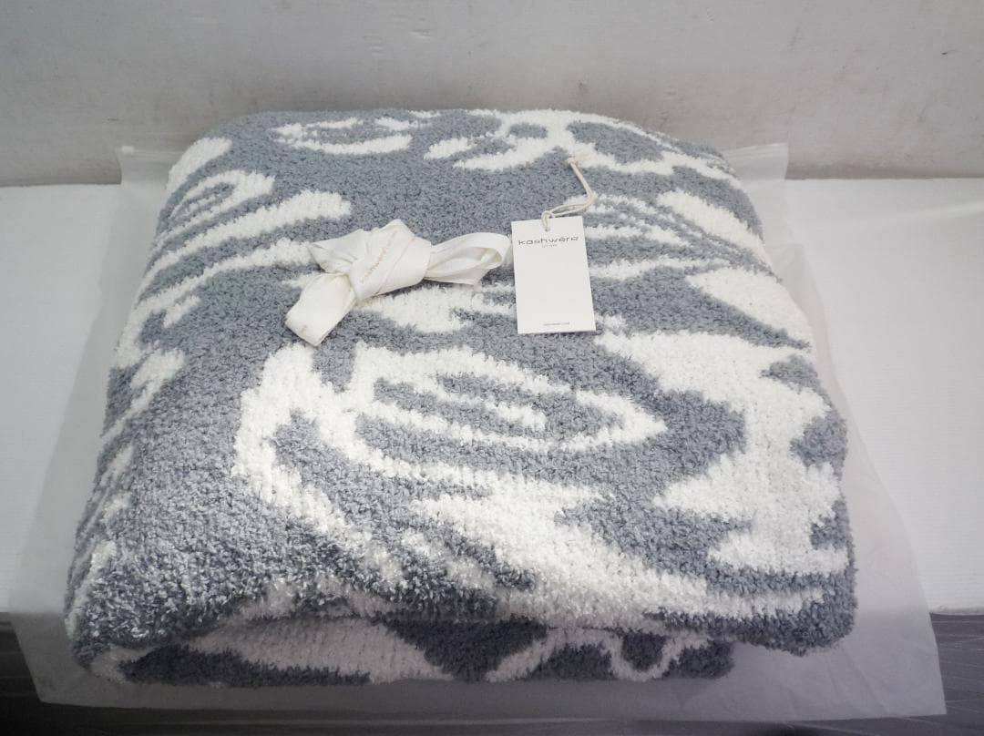 カシウエア ブランケット ダマスク 132×177cm マリブ/クリーム - メルカリ