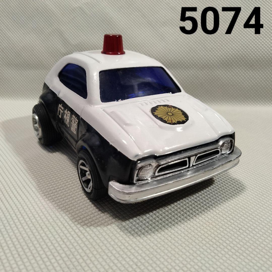 5074 ナカダ製 ブリキミニカー 警視庁ミニパト 昭和レトロ 素人改修品