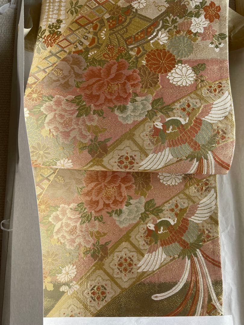 期間限定お値下げ！ クリーニング済み 正絹 訪問着 帯一式 - メルカリ