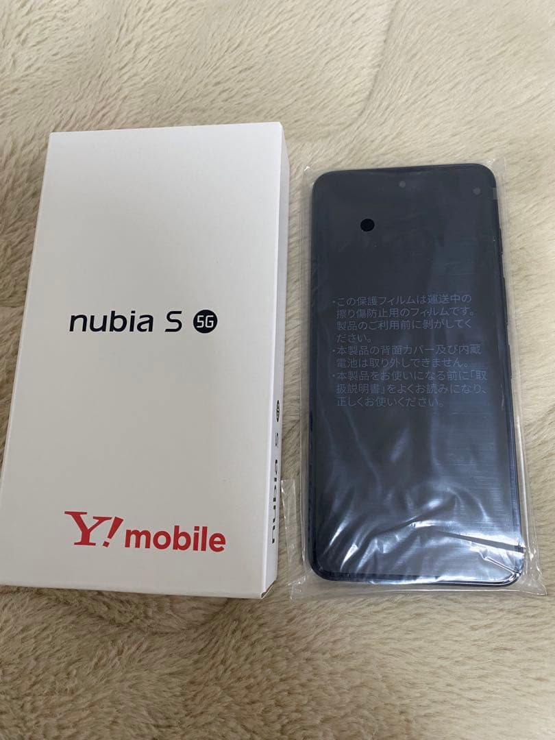 nubia S 5G Y!mobile A403ZT ブラック