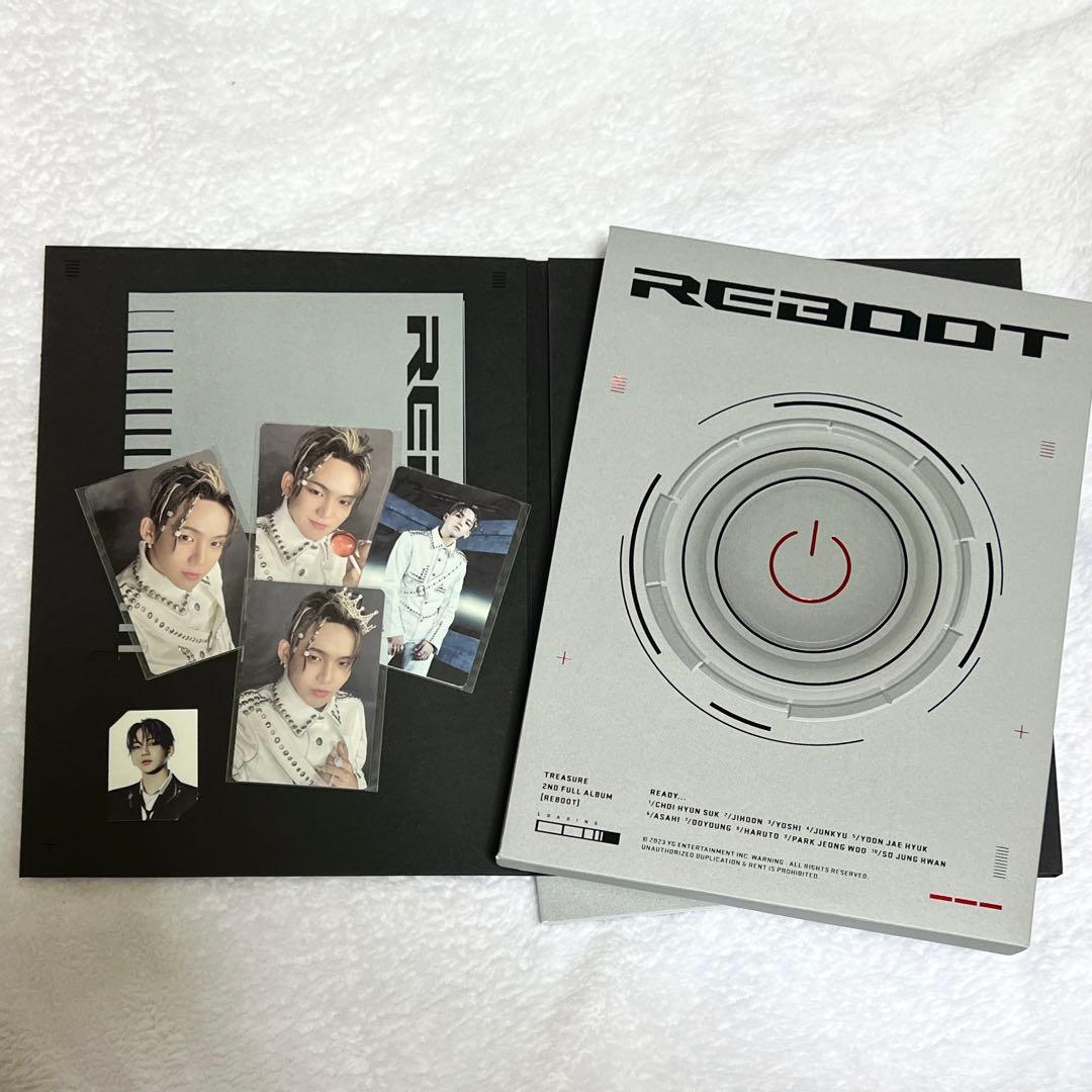 TREASURE REBOOT アルバム ヒョンソク トレカ セット - メルカリ
