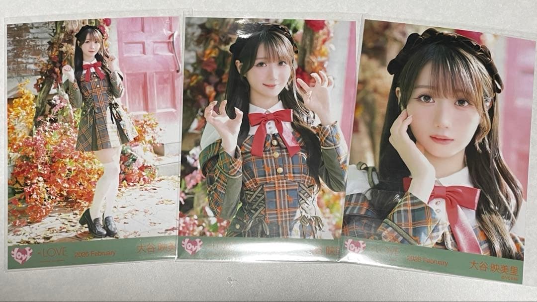 大谷映美里 生写真 ラブソングに襲われる 歌唱衣装 アザーカット