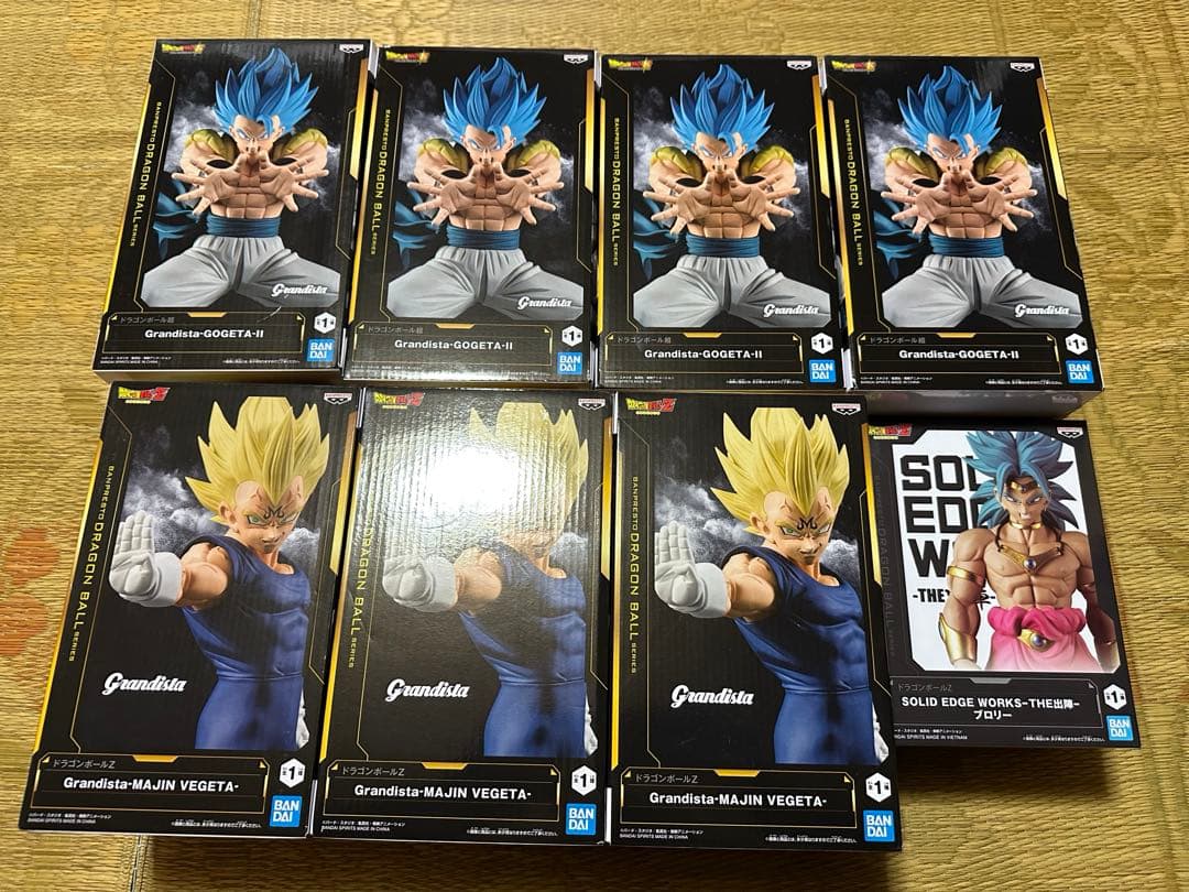 まとめ売り】ドラゴンボール Grandista ゴジータ・魔人ベジータ セット