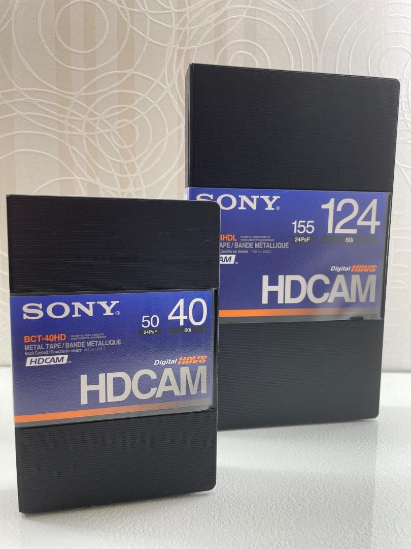SONY HDCAM　BCTー124HDL(3本)　BCT-40HDL(16本) Amazon | SONY BCT-6HD HDCAMテープ スモールカセット 6分 1本 | Sony