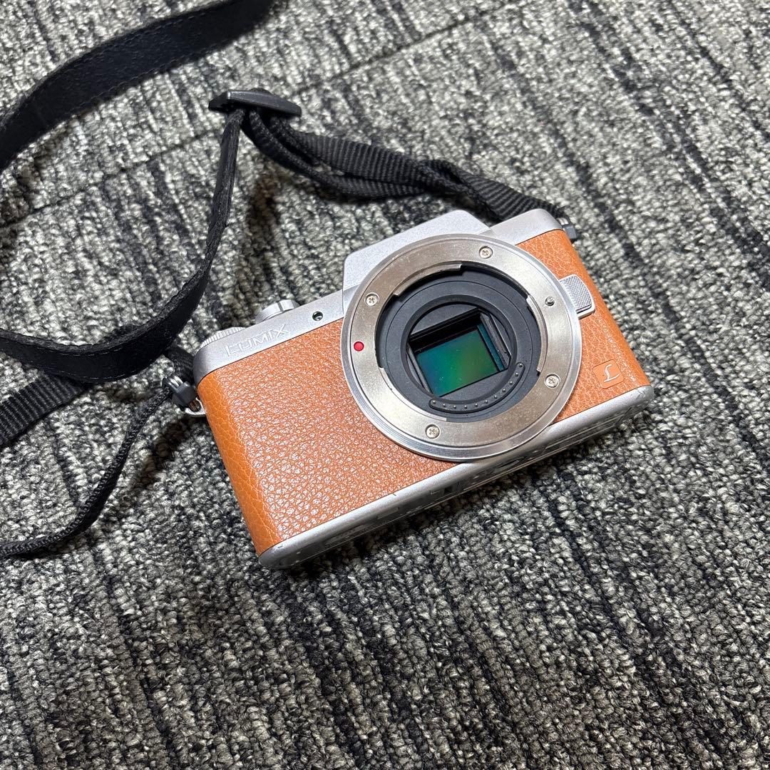 LUMIX DMC-GF7 ミラーレスカメラ オレンジ/シルバー LUMIX ミラーレス パナソニック Panasonic DMC-GF7 レンズキット