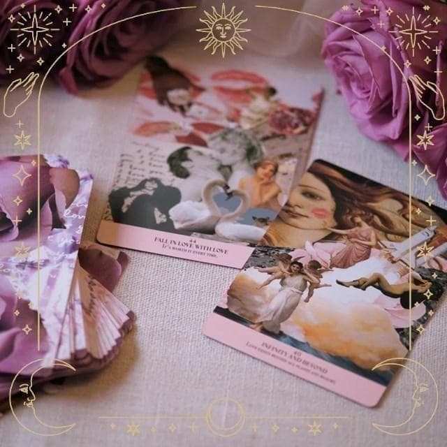 正規品オラクルカード】海外インディーズ✨バラがモチーフの美しい愛の