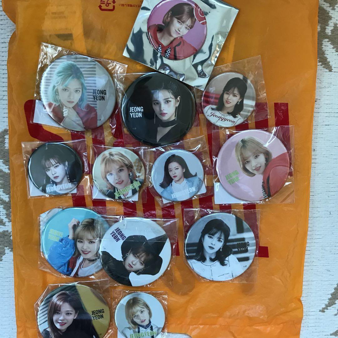 TWICE ジョンヨン 缶バッジセット 4個セット ジョンヨン TWICE 缶バッチ バッジ 韓流 グッズ na002-52