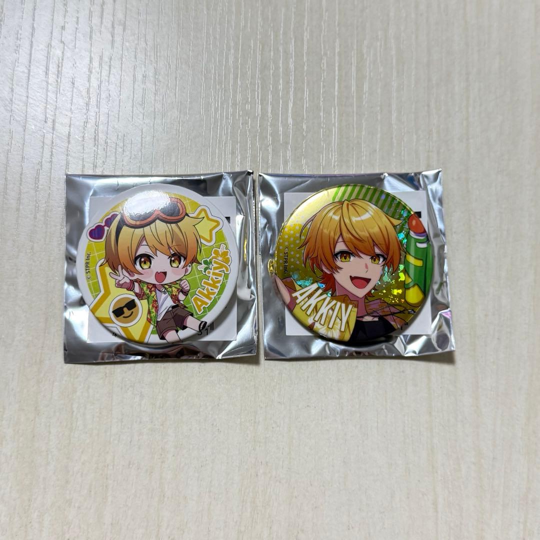 AMPTAK×COLORS あっきぃ 2025夏 缶バッジ - メルカリ