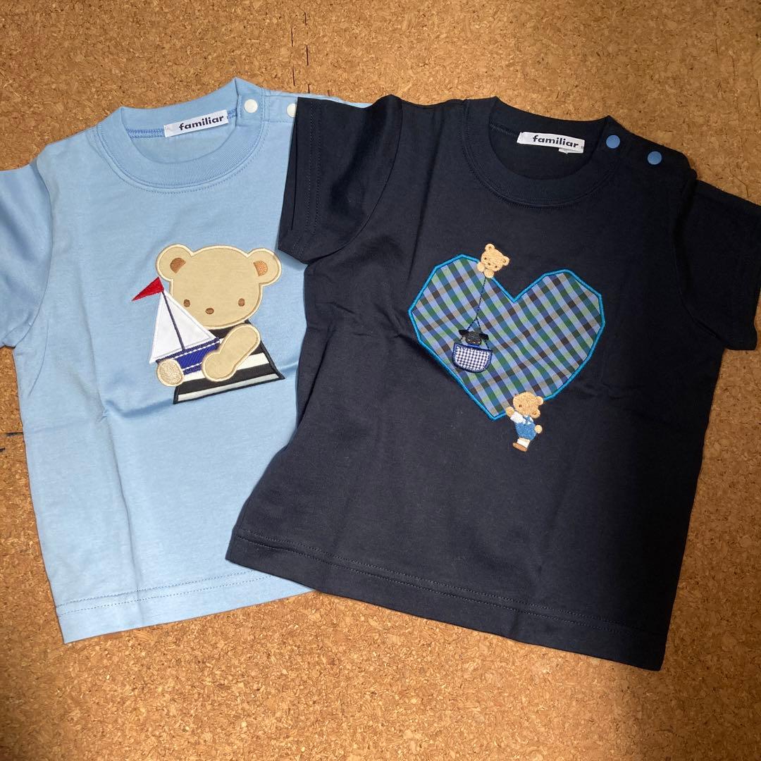 ファミリア　Tシャツ ⑤ハート、ヨット　2枚セット ファミリア Tシャツ ⑤ハート、ヨット 2枚セット Tシャツ｜ファミリア
