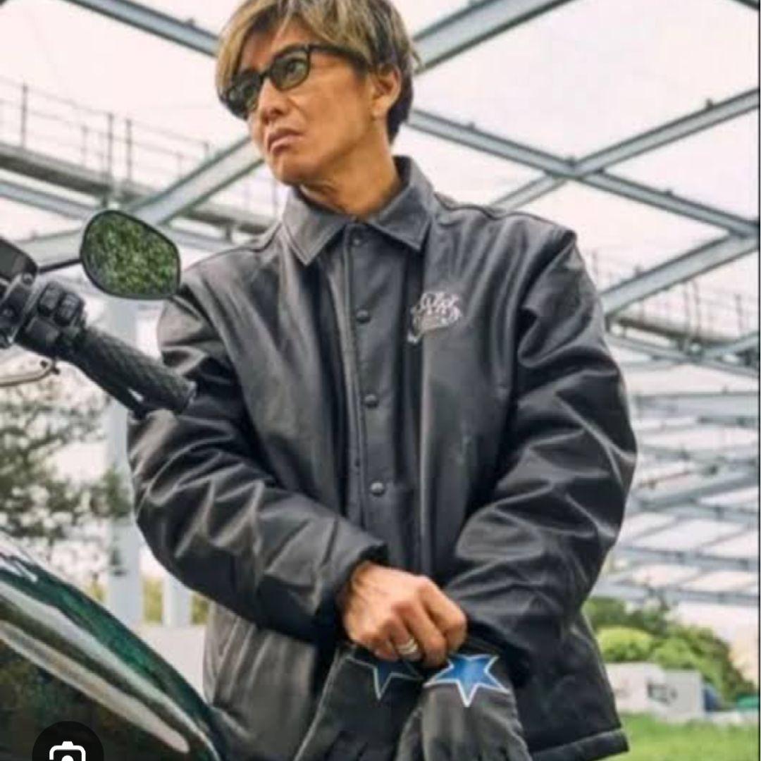 ROLLER FAKE LEATHER COACH JACKET 木村拓哉着用L - メルカリ