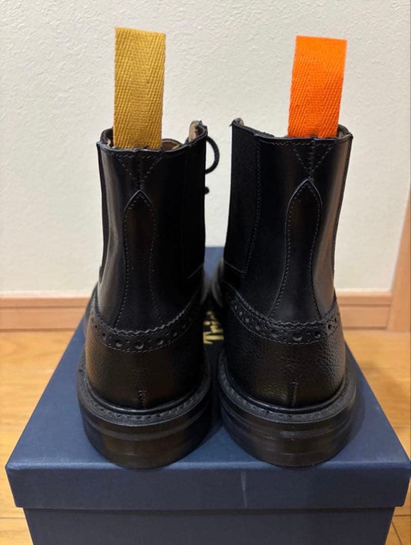 新品・別注】トリッカーズ M7927 ELLIS カントリーブーツ 黒 箱付