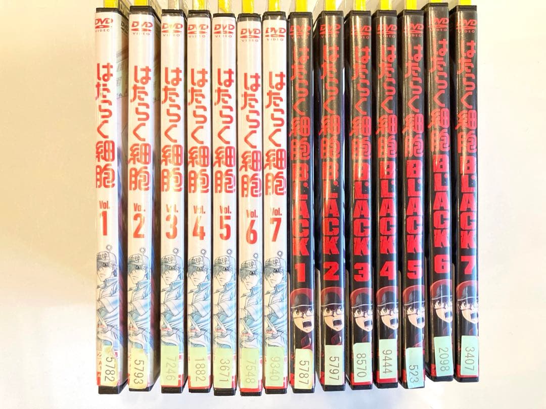 はたらく細胞& はたらく細胞BLACK DVD 全14巻セット はたらく細胞& はたらく細胞BLACK DVD 全14巻セット はたらく細胞