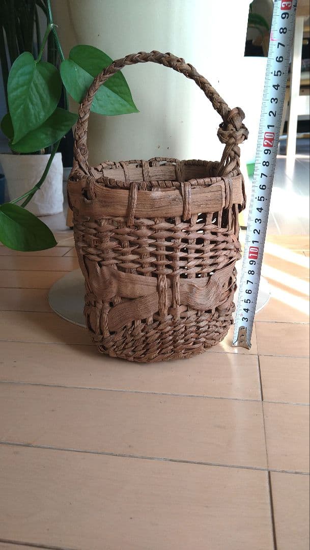 山葡萄籠 ≪ご好評につき1年以上待ち≫ 山形県西川町 大井沢産 山葡萄籠 山