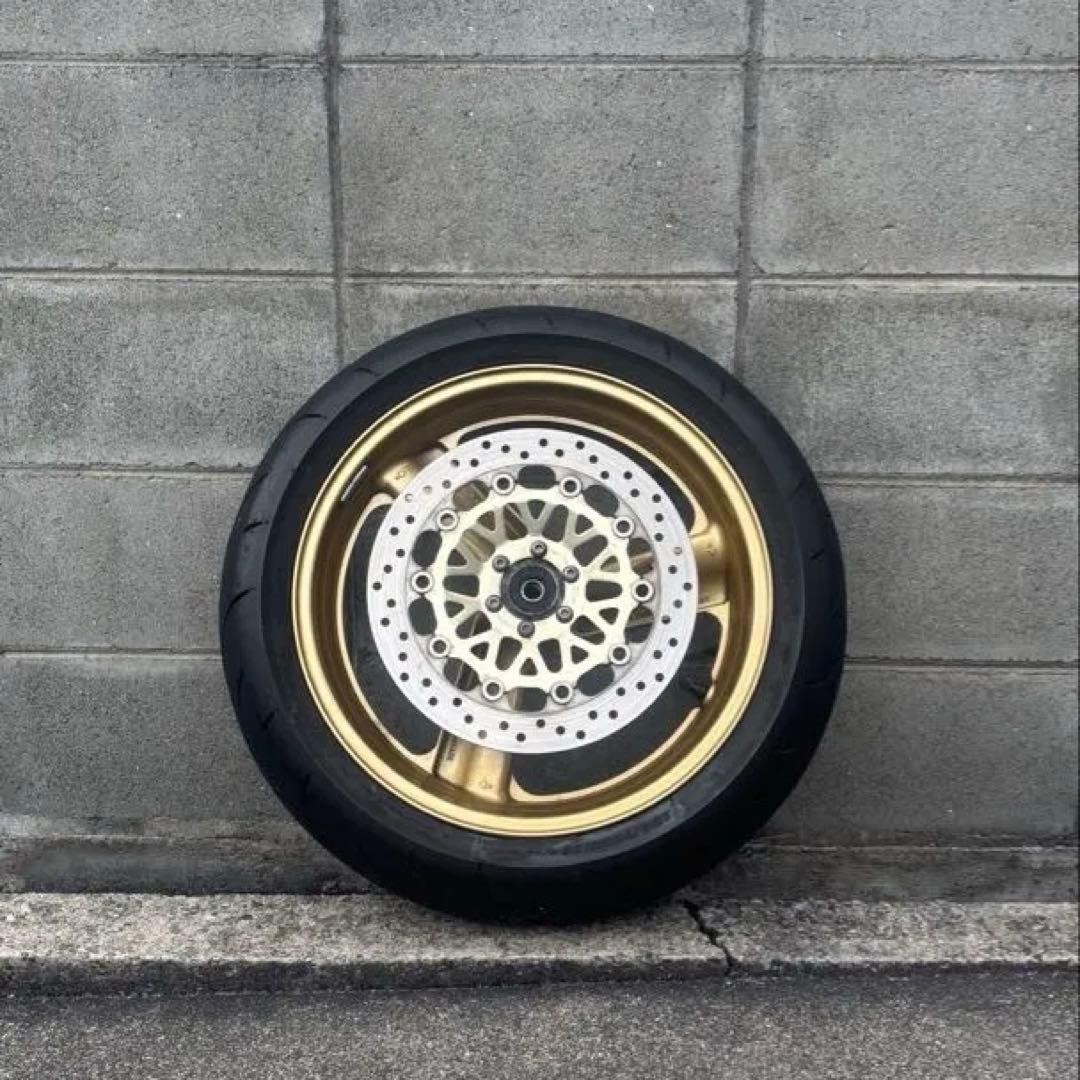 ホーネット250 フロントホイール 実働車外し 歪みなし 即日発送