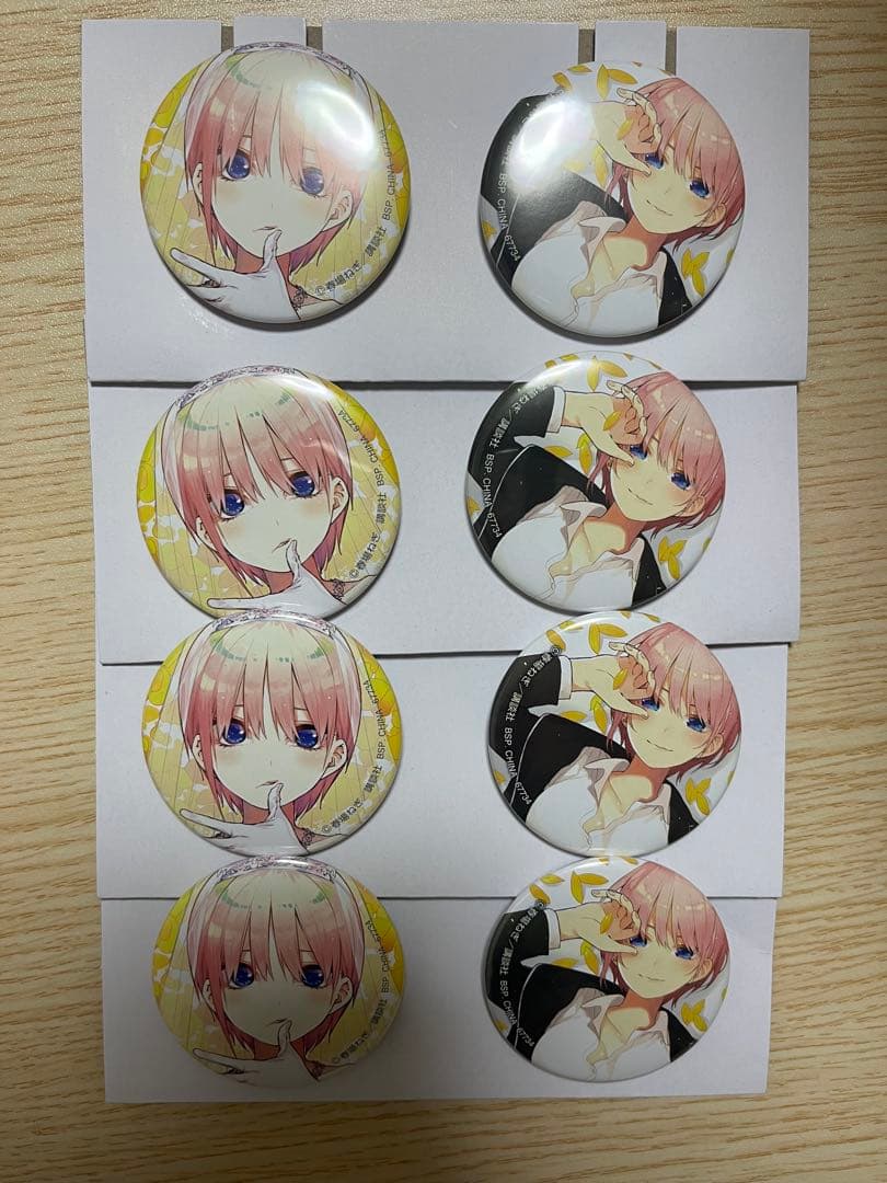 五等分の花嫁 一番くじ 缶バッジ 中野一花 - メルカリ