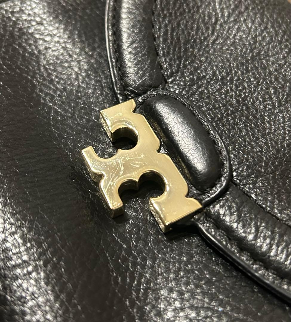 Ai♡《トリーバーチ》ブラックレザーショルダーバッグ