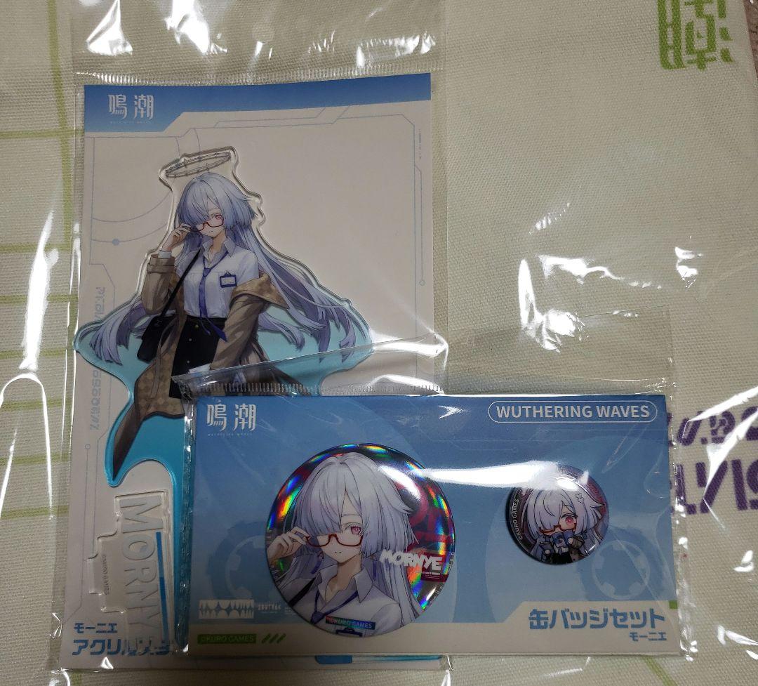 鳴潮 アクリルスタンド 缶バッジ モーニエ アクスタ コミケ C107