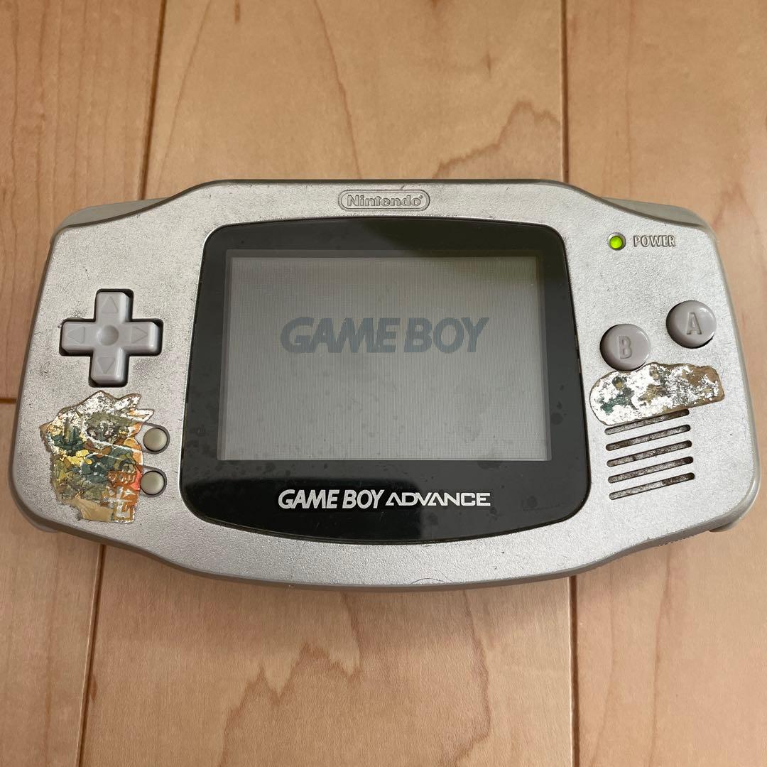 ゲームボーイアドバンス本体 シルバー ソフト4個 5点セット - メルカリ