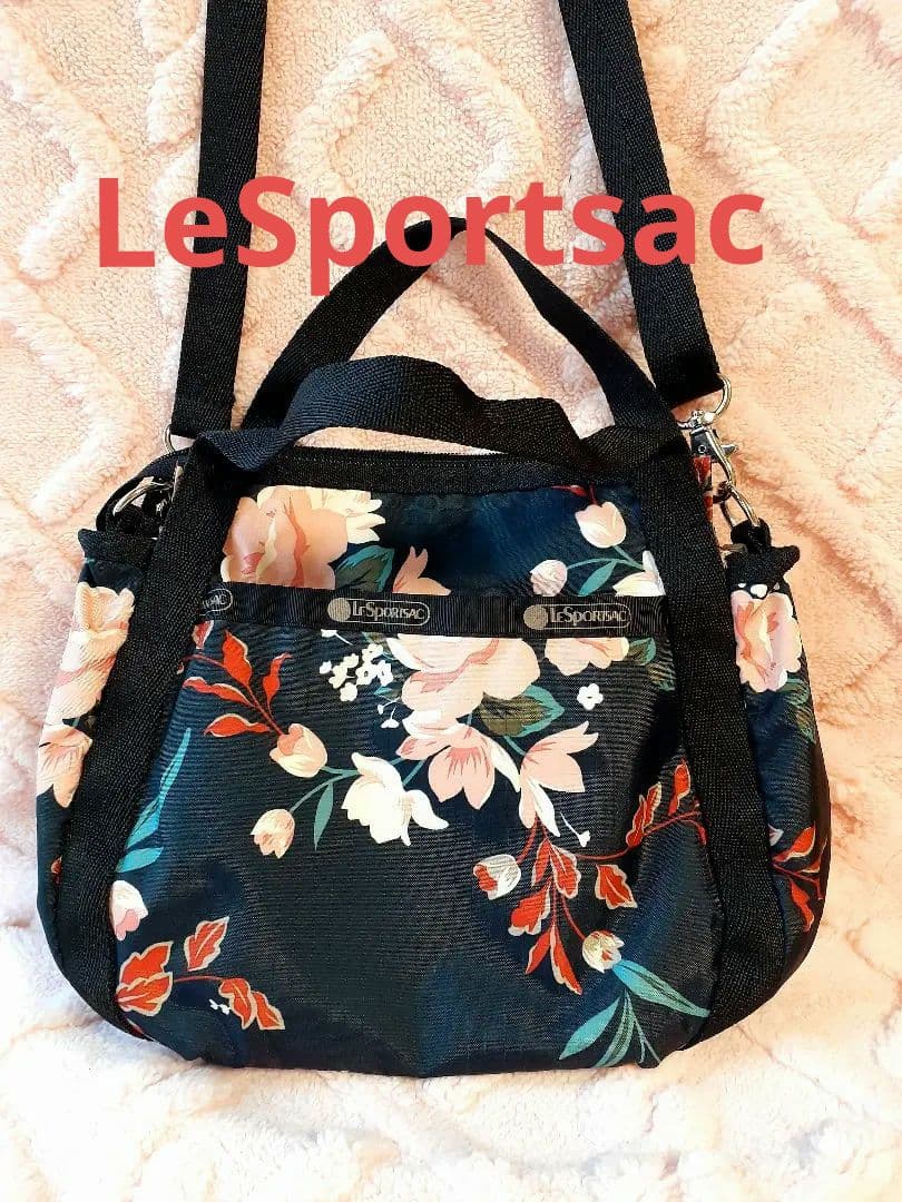 希少柄　レスポートサック　スモールジェニーショルダーバッグ 2way レスポートサック LeSportsac バッグ ハンドバッグ ミニ ショルダー