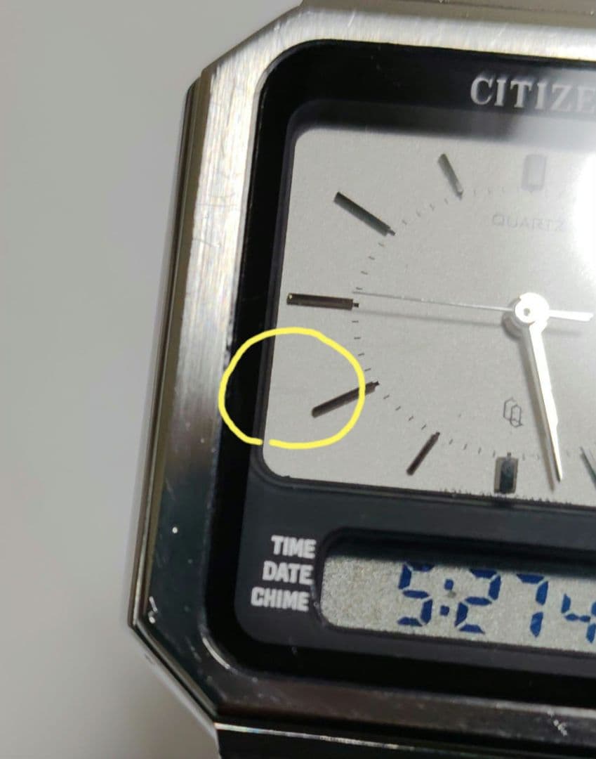 CITIZEN デジアナ 4-099486 稼働品 - メルカリ