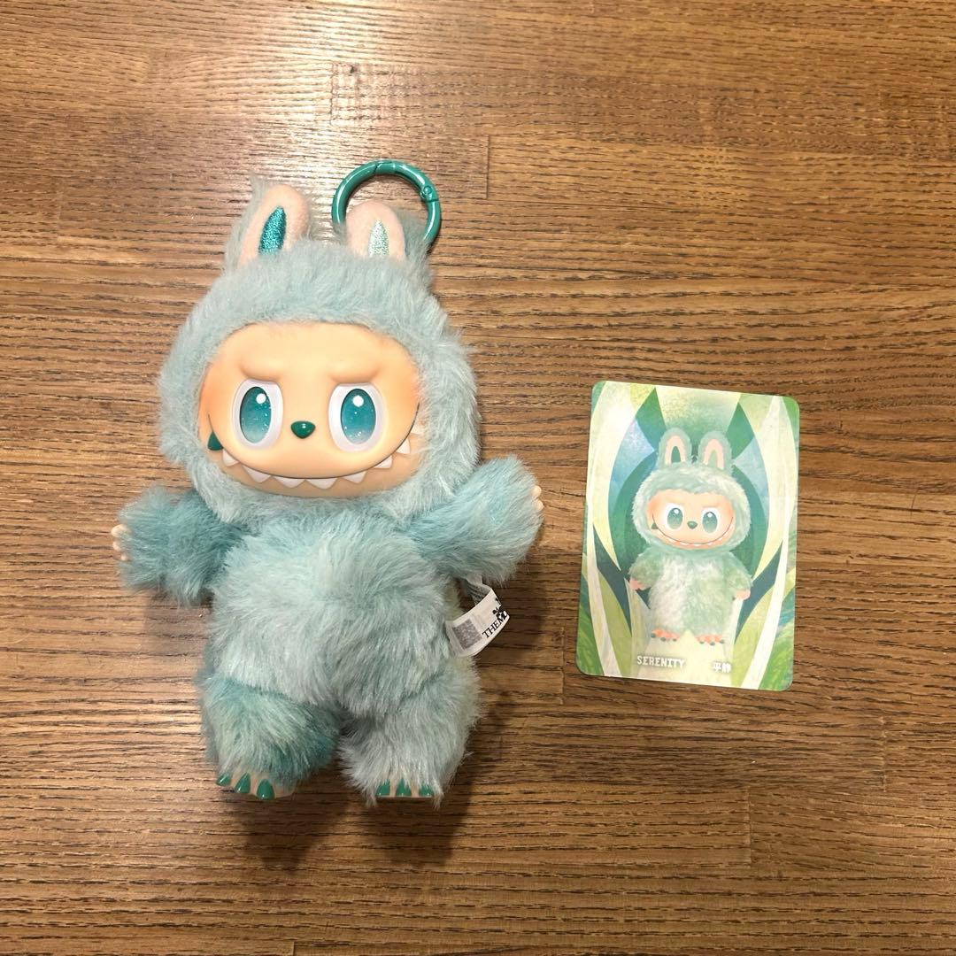 POP MART ラブブ ぬいぐるみ ミントグリーン - メルカリ