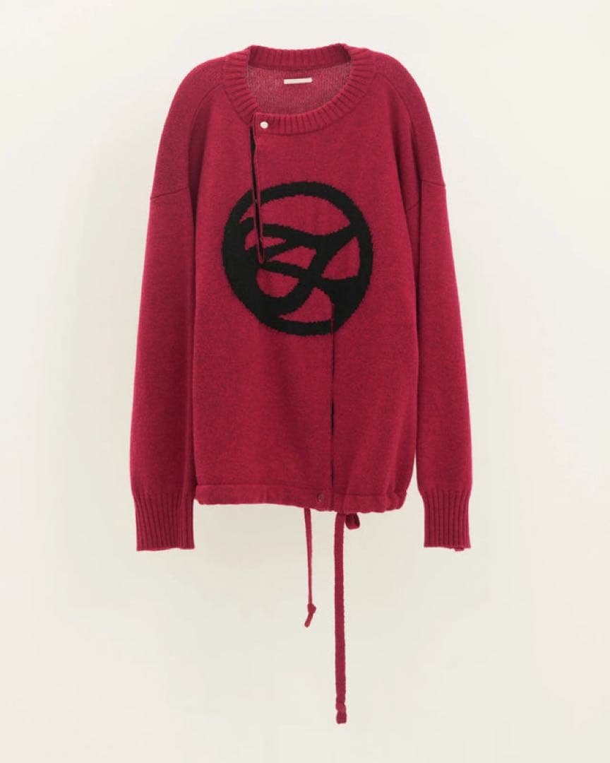 tamme 25aw DOUBLE FRONT KNIT PO PINK