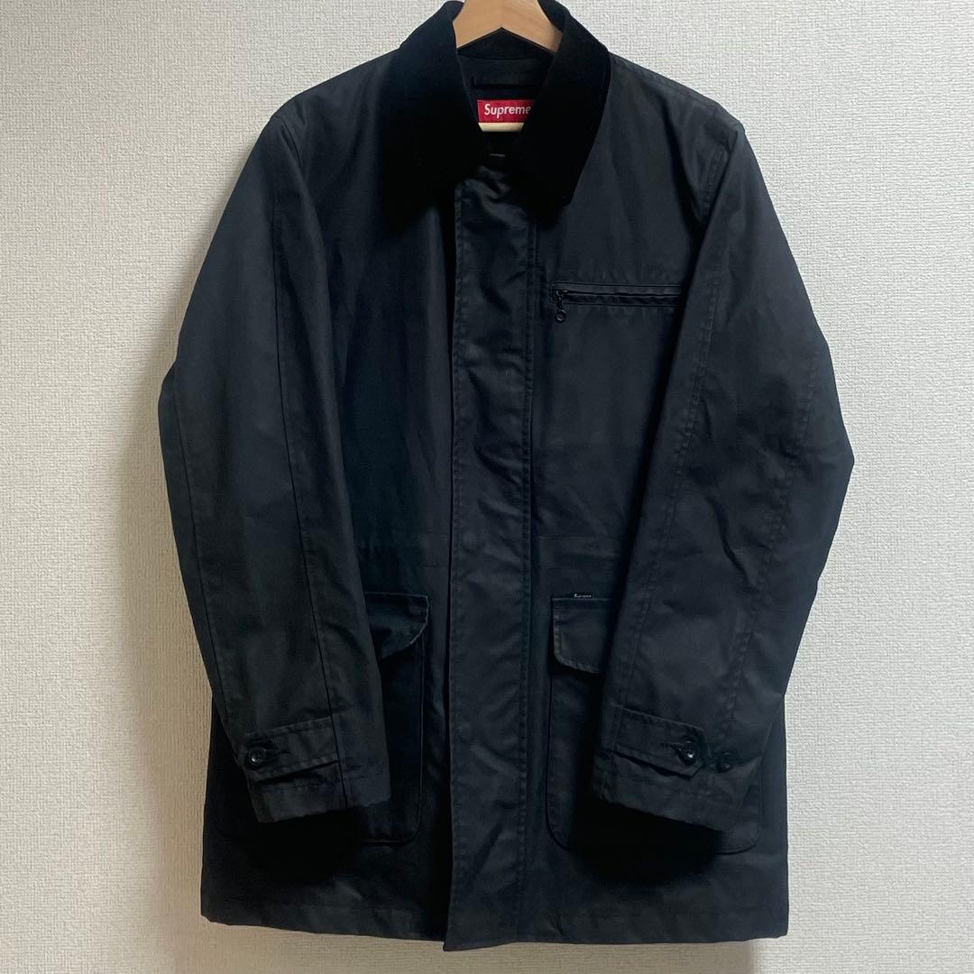 Supreme 14aw Dry Wax Barn Coat - メルカリ