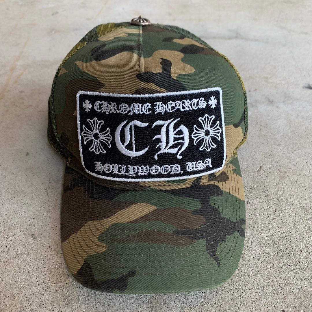 CHROME HEARTS 迷彩キャップ CHROME HEARTS（クロムハーツ） 新品 クロムハーツ/トラッカーキャップ