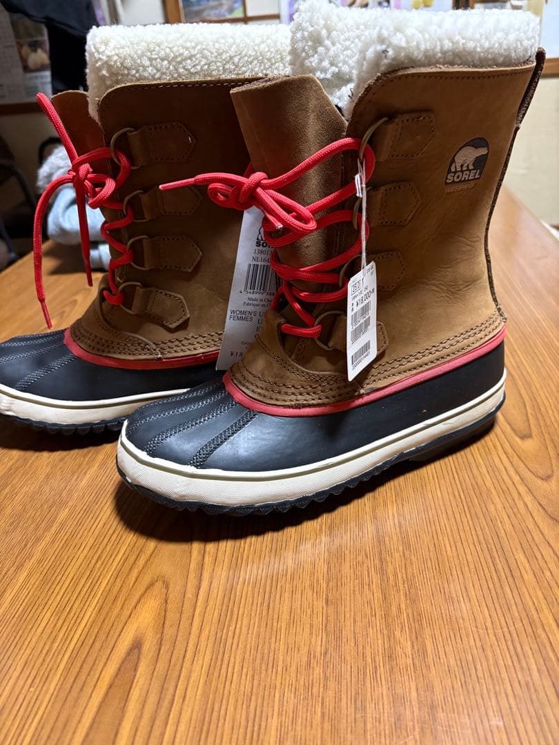 【最終価格】SOREL スノーブーツ 女性用 25cmブラウン SOREL（ソレル） スノーブーツ レディース ティボリ5 チボリ5 TIVOLI V