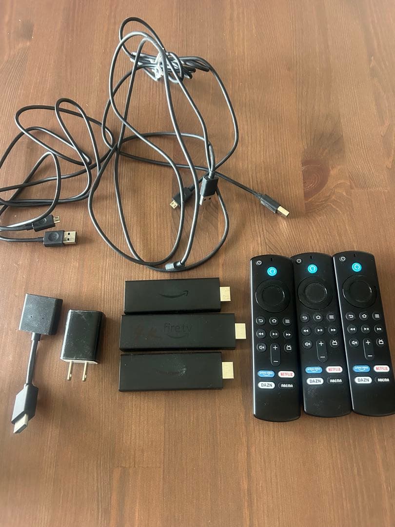 ファイヤースティック4K 3個セット amazon（アマゾン） 『新品』 Fire TV Stick - Alexa対応音声認識