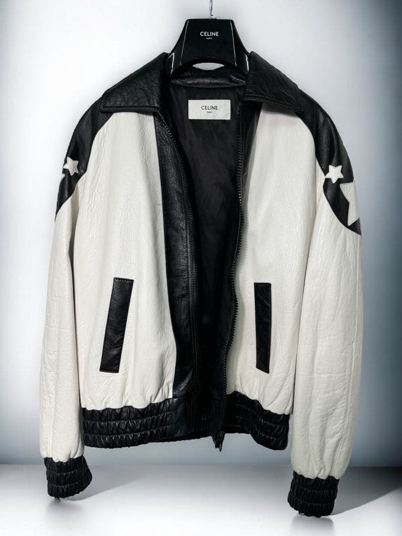 CELINE エディスリマン テディレザージャケット YZERR着用 - メルカリ