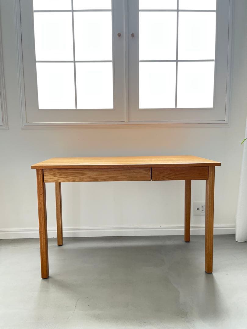 無印良品　学習机　オーク無垢材　東京都江戸川区直接引き取り限定　傷あり 2026最新】無印良品の机って学習机として使える？安く買う方法は
