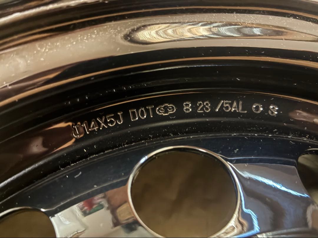 ⭕️年末年始特別値引き中 プロボックス14インチ ブラックホイール 4本