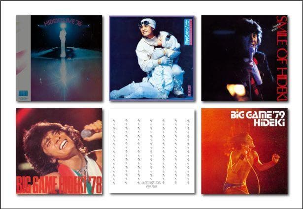 セール新品　西城秀樹 50周年記念 紙ジャケット復刻第四弾　CD6タイトルセット 西城秀樹50周年企画、アルバム復刻第四弾！ 1970年代のライヴアルバム6