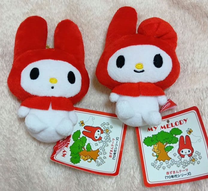マイメロディ 赤ずきんテーマ ぬいぐるみマスコットセット - メルカリ