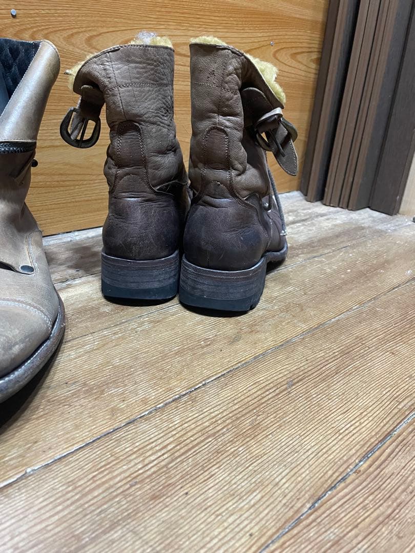 alfredoBANNISTERセンターZIP Wライダースブーツ セット - メルカリ